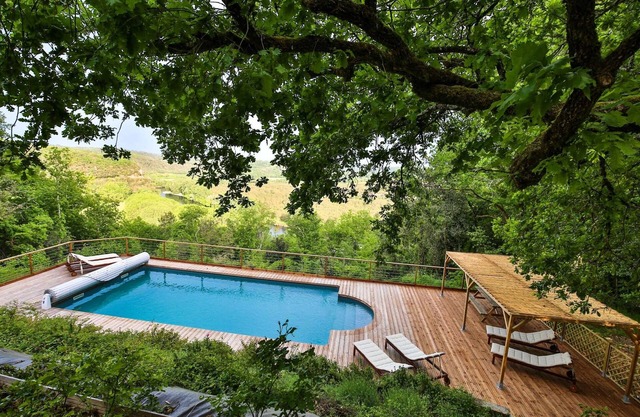 Beautiful countryside house with river views