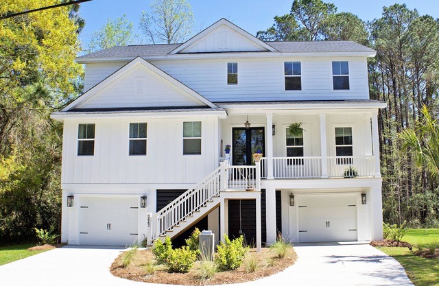 Beautiful luxurious executive home located eight minutes from beach and golf.