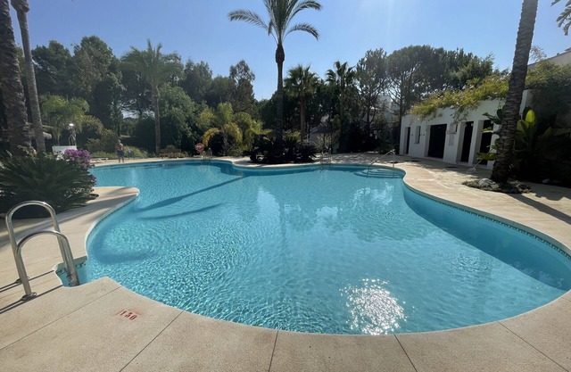 Beautiful mountain views from large terrace in luxury apartment