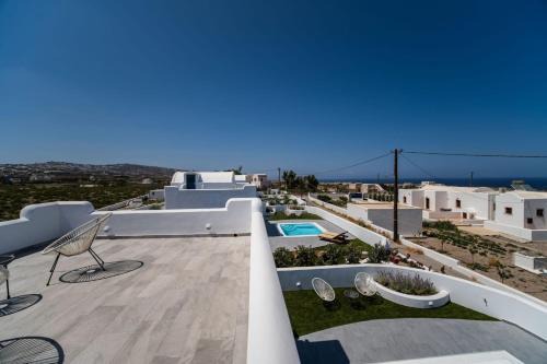 Beautiful Santorini Villa 2 Bedrooms Private Pool & Magical Sea Views Karterados