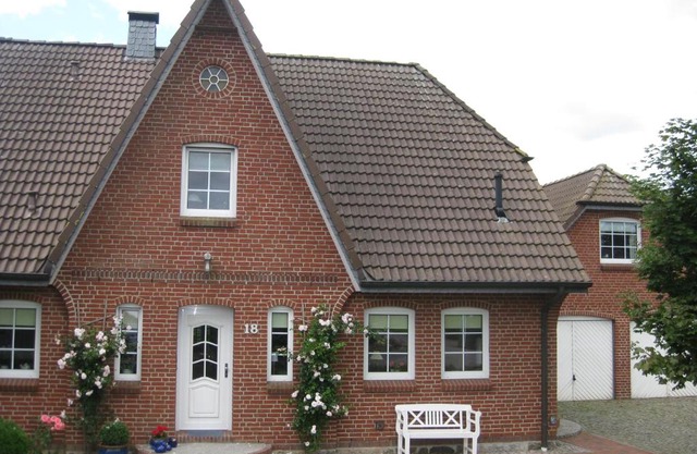 Beeck - FeWo mit Terrasse und Strandkorb