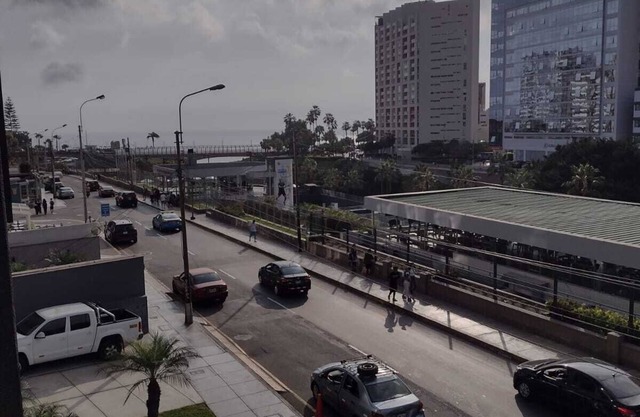 Bella Vista al mar en el Malecón de Lima - Miraflores
