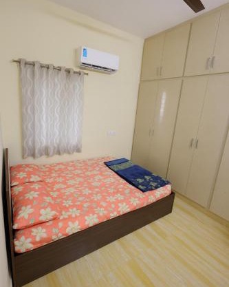 Bhakti Bliss Homestay - New Luxury 2bhk apartment in Tirupati with Kitchen and car parking
