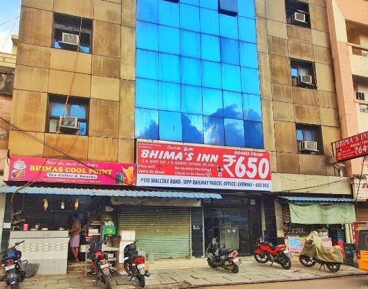BHIMAS INN -Puratchi Thalaivar Dr M G Ramachandran Central Railway Station Chennai
