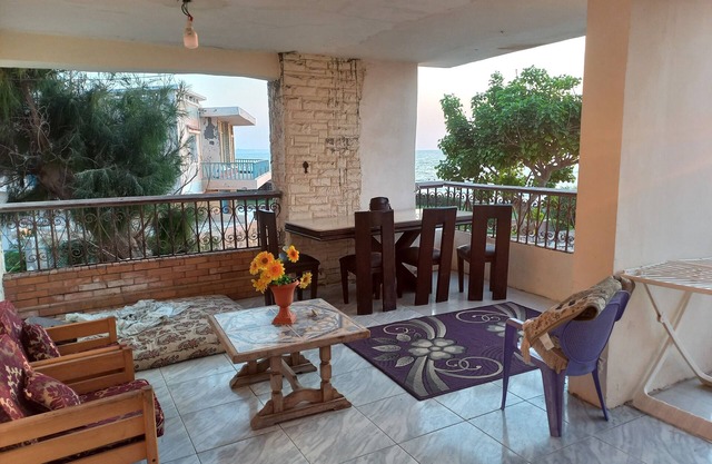 Big apartment in villa on the sea.very romantic &quit place with special beache