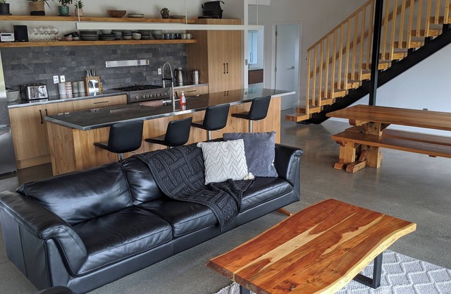 Big family home in Ohakune with spa mountain view