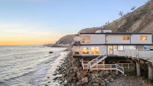 Big Rock Beach Retreat with Oceanfront Balconies Direct Beach Access Sweeping Sunset Views Pacific Coast Outlook by AvantStay