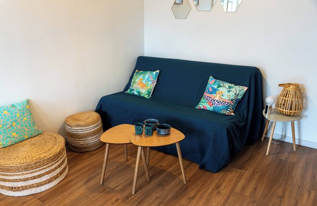 Bleu Bonheur, Appartement Cosy au Coeur de la Baie
