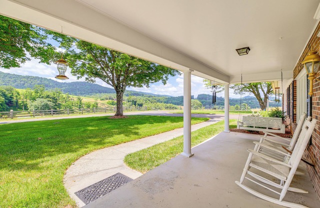 Blue Ridge Mtn Views: Ranch-Style Home in Sparta!