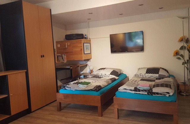 Bohne's '2er Müggelwaldzimmer' ruhiges und gemütliches Appartement in Köpenick mit Gartenplatz