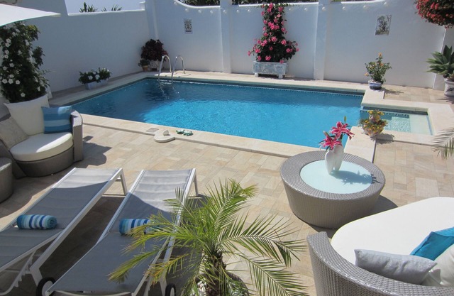 Boutique Bed & Breakfast Suite with Pool,Garden,Sunroom w/Panoramic Sea Views