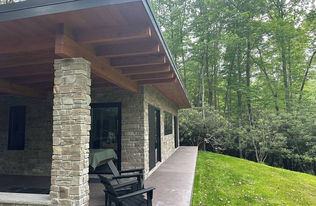 Brand new completed June 2025 with Hot tub and River