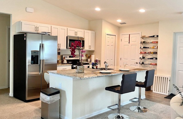 Brand new Lakefront Home with modern kitchen & lake view