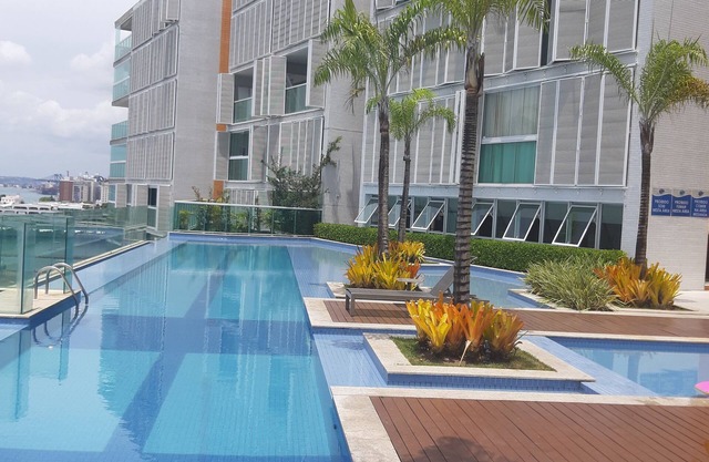 Breathtaking view to Todos os Santos bay