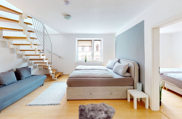 Bright holiday flat in a prime location with Private Terrace, Shared Garden and Wi-Fi