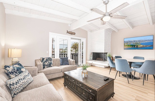 Bright Modern 6BR Vacation Home | 1 Block to Beach!