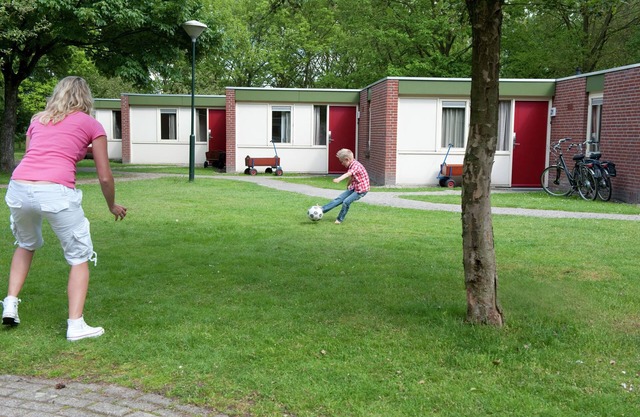 Bungalow in Netherlands with Garden Terrace