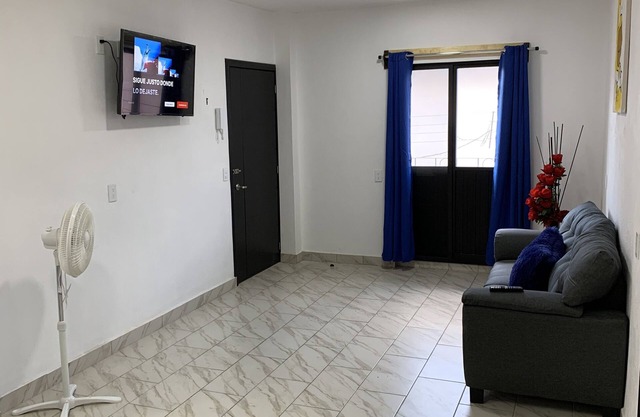 Céntrico departamento con vista a la ciudad