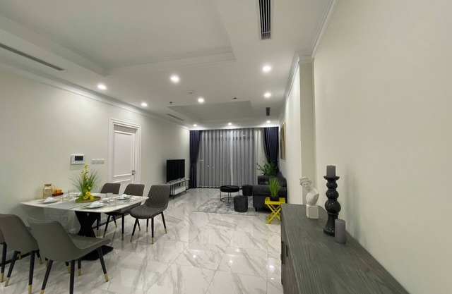 căn hộ 2 phòng ngủ hiện đại tại hateco laroma