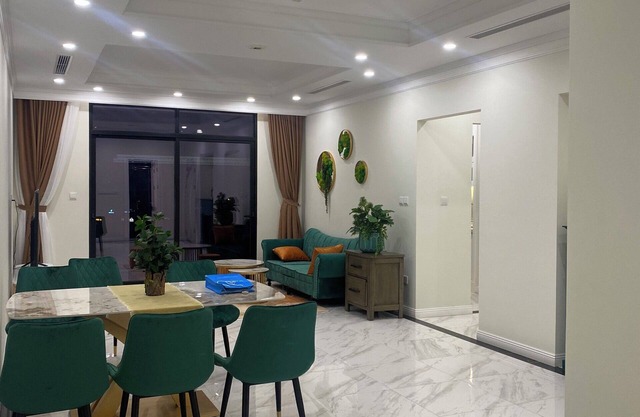 căn hộ 2 phòng ngủ view thoáng mát tại hateco laroma