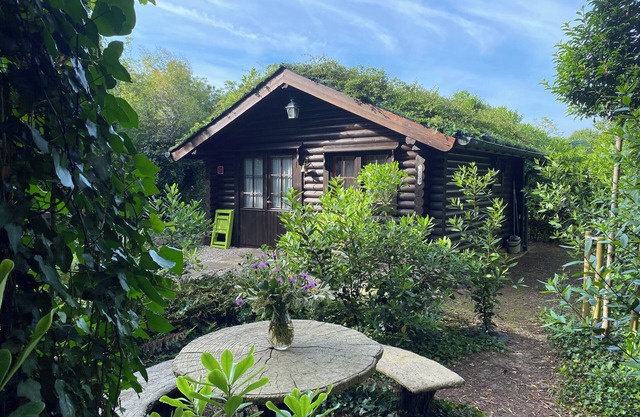 Cabaña de Ensueño en el Bosque y Junto al Mar. Ideal Pareja ,dos Niños y Mascota