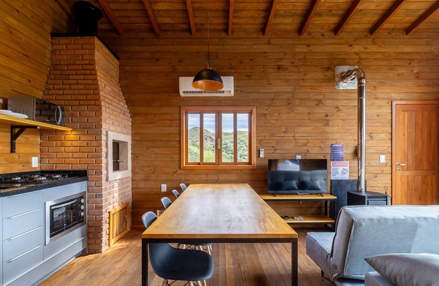 Cabana c/vista e jacuzzi Serra Catarinense VST025