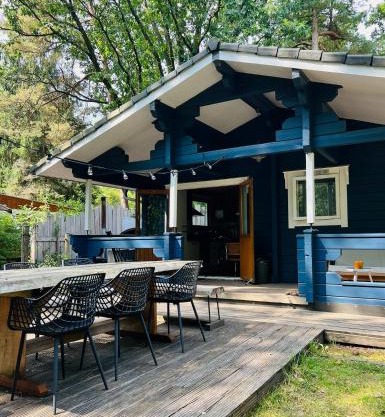 Cabyn Espien, boshuis met hottub