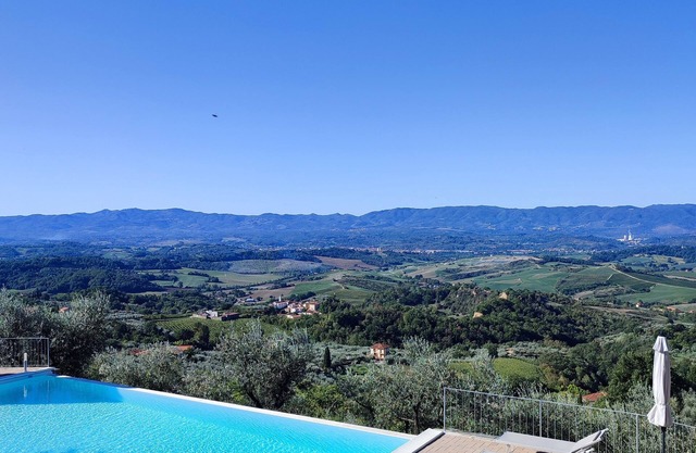 Cafaggio Primo, exclusive use of farmhouse with pool and a breathtaking view