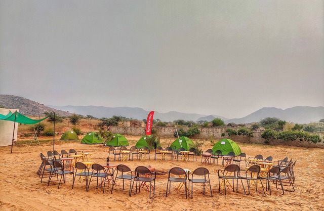 Camping In Desert With Camel Safari