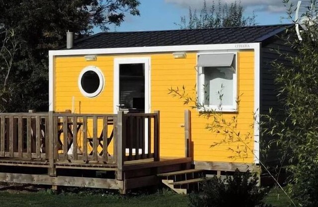 Camping L'Escapade * - Mobile home Bali 17.8 m2 (1 bedroom) + terrace 2 people