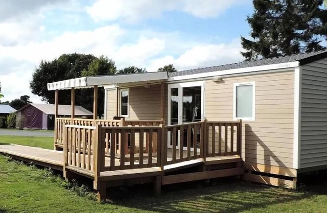 Camping L'Escapade * - Mobil home Java 30m2 (2 bedrooms) + terrace PMR 4 people