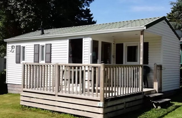 Camping Le Clos du Blavet * - Mobil home PACIFIC 30m2/2 bedrooms - Semi-covered terrace 5 people