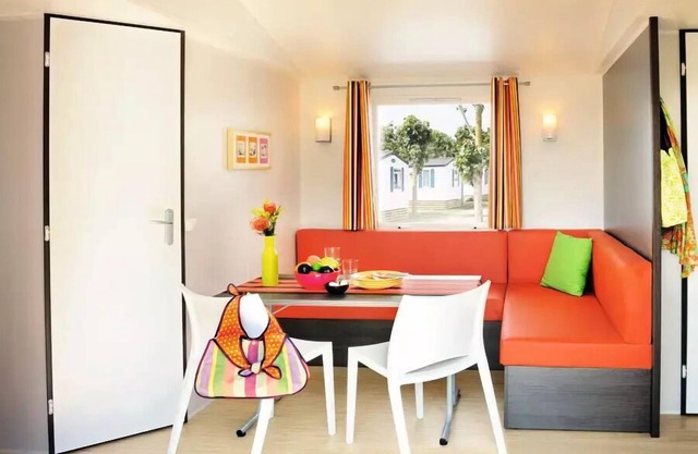 Camping Les Cantarelles * - Mobil home Comfort Compact - 2 bedrooms 4 people