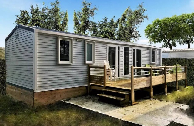 Campsite Le Pré des Moines * - Mobile home JASMIN + 3 bedrooms 2 to 6 people - 2 pers. included in the tariff