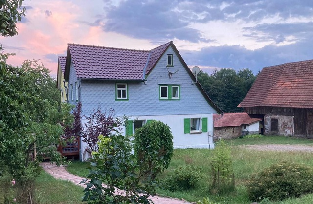 Canada in the Odenwald - Freshly renovated half of the farmhouse