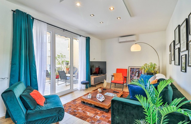 Canopée - Toulon Mourillon - 800m des plages et place de parking privé