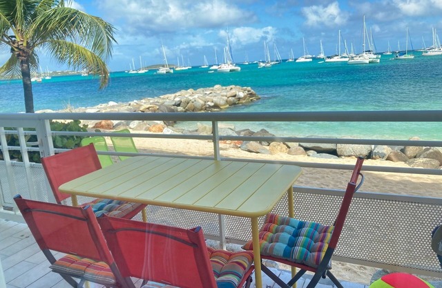 Caribbean paradise condo 2-bedroom on beach dream from € 763/W 5 pax maximum