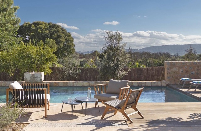 Cas Padrins | Great design vacation home w/pool | Consell | Bbq, AirCon, Garden