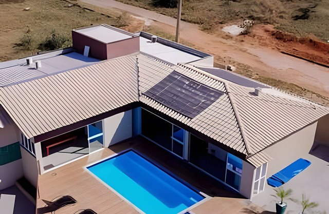 Casa à beira do Lago Corumbá, uma vista incrível