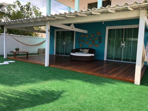 Casa de praia estilo pousada