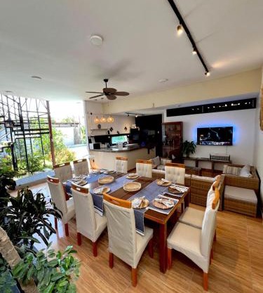 Casa Greemat 3Habs con AC, piscina y a pasos del mar