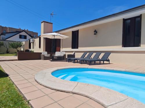 Casa na praia - com piscina