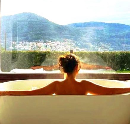 Casa nueva en Vigo Rural Mos con Jacuzzi y chimenea