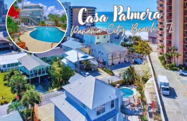 Casa Palmera - Beach Access, Pool & Hot Tub