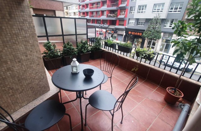 Casa Riera En el Centro de Oviedo, Terraza, 2hab