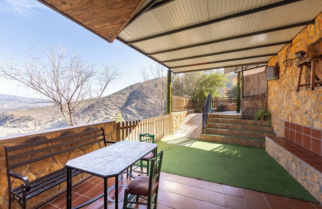 'Casa Rural La Jirola - El Mirador' with Mountain View, Wi-Fi and Air Conditioning