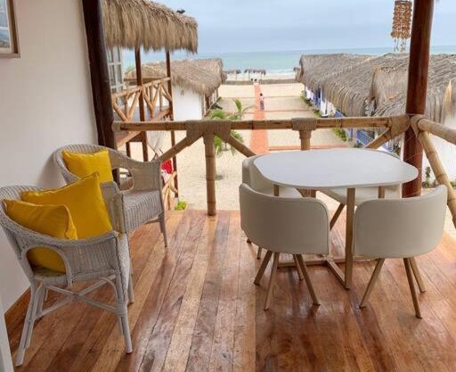 CasaMare con vista a la playa en Zorritos