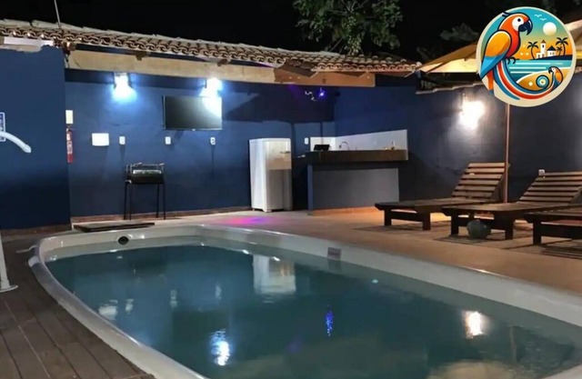 Casas Araras de Corumbau-piscina 5 Min da Praia