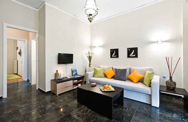 Centrally located apartment and yet quiet living.