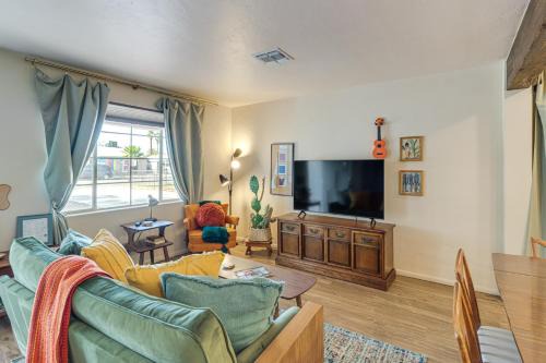Centrally Located Tucson Home with Fenced-In Yard!